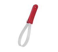 Grattoir à Sueur pour Cheval, Brosse pour Chien, Lame Unique, Brosse pour Cheval, Outil de Grattoir en Acier Inoxydable avec Poignée Antidérapante, Accessoire de Toilettage et de