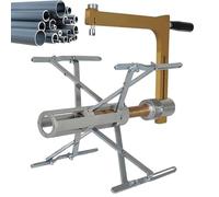 Grattoir à tuyaux en polyéthylène - Raboteuse rotative en alliage d'aluminium pour canalisation de gaz, outil de raclage externe pour enlever la couche d'oxydation des tuyaux