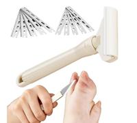 Grattoir à viande manuel, mini coupe-viande de 18,3 cm avec ergonomique | Grattoir à main pour porc, bœuf et poisson, appareil de cuisine pratique pour le restaurant, l'appartement et la brassage à