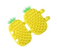 Grattoir auto-toilettage pour chat | Peignes de massage auto-toilettage en forme d'ananas - Brosse douce pour le visage, toiletteur d'angle mural pour chat, auto-toiletteur réglable en