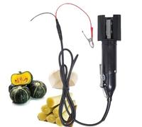 Grattoir automatique de canne à sucre, éplucheur électrique 120 W pour noix de coco, taro, ananas, épluchage précis, aucun dommage, 1000-10000 tr/min pour une utilisation commerciale