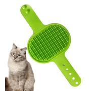 Grattoir automatique pour chats, peigne de massage d'angle en silicone autonettoyant pour éliminer les animaux domestiques