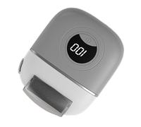 Grattoir automatique pour les pieds, extracteur de callosités électrique à affichage numérique | Grattoir pour semelle, orteils, talon, pied à piles et moteur puissant pour le côté du pied