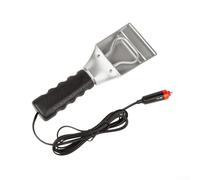 Grattoir chauffant pour pare-brise pour enlever la neige et la glace en hiver, design indéformable avec ajustement pour véhicules, fabriqué à partir de matériaux robustes