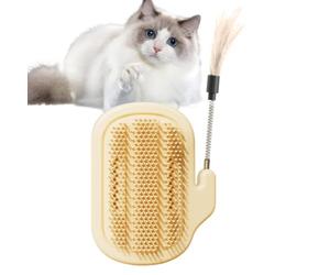 Grattoir d'Angle Murale pour Chat Auto-Toilettage avec à Chat