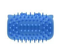 Grattoir d'angle pour chat - Brosse de toilettage en silicone souple pour chat d'intérieur