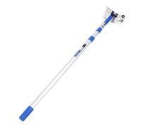 Grattoir D'angle pour Cloisons Sèches, Poignée Extensible pour Outils de Cloisons Sèches, Roulement en Acier Inoxydable, Outil de Finition Rotatif à 360 Degrés avec Poteau