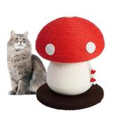 Grattoir de chat | Publication de kätchen avec jouet d'exercice pour chat mini champignon, jouet d'entraînement de chatte pour domestique, forme de champignon
