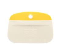 Grattoir de cuisine pour banc - Coupe-pâte en PP, conception marquée, outil de précision de cuisson | Aide au nettoyage de la face de grattage des bols, gestion du flux de travail de préparation de