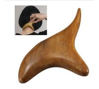 Grattoir De Massage Gua Sha En Bois De Santal, Plaques De Guasha Amincissantes, Outil De Soins Du Corps, 1 Pièce