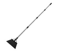 Grattoir de Nettoyage de Bateau à Long Manche 68 Pouces, Lame Large | Acier Inoxydable Argenté, Raclage Renforcé, pour Coque et Croissance Marine, Docks et Structures Flottantes