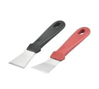 Grattoir de nettoyage Pelle de cuisine Nettoyant for sol Outil de dégivrage en acier inoxydable Grattoir à glace for dégivrage de réfrigérateur(1 set)