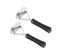 Grattoir de revêtement intérieur de pneu 2 pièces Kit d'outils de réparation de pneus rouleau de compactage outil de réparation de pneus de voiture en caoutchouc antidérapant