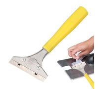 Grattoir de sol - Outil de grattage pour vitres, nettoyant multi-usages - Grattoir et raclette pour de cuisson - Manuel de nettoyage multifonction avec poignée