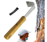 Grattoir d'écorce d'arbre, outil d'écorçage d'arbre,Outil de décapage manuel pour l'élimination de l'écorce - Outil manuel de rasage d'écorce pour le travail du bois, le Patio, le jardin, la pelouse e