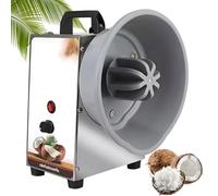 Grattoir électrique à noix de coco - Outil de retrait de viande de noix de coco à vitesse réglable pour boulangerie et dessert, comprend une lame anti-poussière
