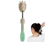 Grattoir électrique automatique avec griffe large, poignée rétractable, pour adultes, femmes, hommes pour se détendre sur la tête, le dos et les jambes, 35 x 1,97 pouces
