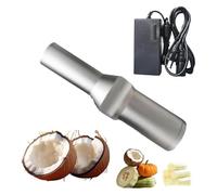 Grattoir électrique automatique for canne à sucre, construction en acier inoxydable for éplucher la noix de coco, épluchage rapide et efficace for traiter citrouille, le taro, l'ananas melon d'hiver