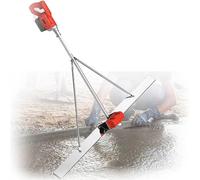 Grattoir éLectrique pour BéTon Outil de Finition pour béton, kit de Vibration pour Chape à béton, kit de Vibration pour Chape à béton électrique sans Fil, grattoir électrique pour béton, pla