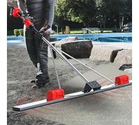 Grattoir électrique Pour Béton,Outil De Travail Pour Chape De Surface En Béton Avec Grattoir électrique,Machine De Nivellement Du Béton Réglable à 9 Positions,Structure Fixe Triangulaire,2M-2Battery