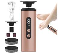 Grattoir électrique pour les callosités, grattoir à pieds, élimination efficace des callosités, flexibilité de vitesse, 13,6 x 4,1 x 4,1 cm pour l'hiver, soins de la peau craquelée