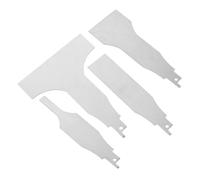 Grattoir en Acier Inoxydable Lot de 4 Outils de Nettoyage Grattoirs pour Alternatives Épurateur de Joints Compatible Divers Matériaux Ensemble Complet Utilisation Ménagère