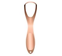 Grattoir en acier inoxydable - nettoyant pour langue adulte | Scrapper de langue à ventilateur avec large poignée ergonomique pour une utilisation quotidienne de la salle de bain | Outil plus pu