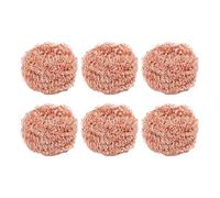 Grattoir en Cuivre pour Nettoyage,Épaisseur Renforcée pour Nettoyage Cuisine | Brosse Récureuse Multifonction, Fournitures de Non Abrasives pour Vaisselle Poêle et Casserole