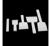 Grattoir en PTFE résistant aux hautes températures-1 grattoir plat for utilisation en laboratoire et pelle à échantillons antiadhésive(150x200x9mm)