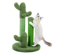 Grattoir en sisal naturel pour chaton en forme de cactus vert facile à assembler 53,3 cm de haut pour petit C