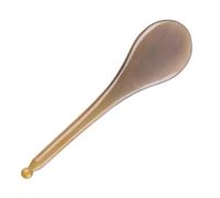 Grattoir Gua Sha en Corne de Yak, Outil Visage Créatif | Massage Facial, Forme Inventive, Usage Familial ou Entre Amis, Finition Résistante, Aide au Soin