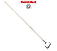 Grattoir lame de 14 cm, manche 130cm - Gris algue