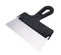 Grattoir Large 150mm Couteau de Remplissage de Mastic, Spatules à Ruban en Acier Inoxydable, Grattoir à Papier Peint, Outil de Suppression de Mastic et de Peinture, Pelle à Plâtre (1 pièce)