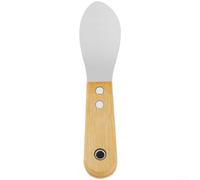 Grattoir Manuel Acier Inoxydable Manche Hêtre Outil Ravalement Façade Enlèvement pour colle 4 (B)