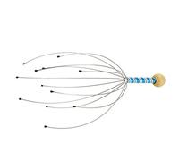 Grattoir masseur de cuir chevelu poulpe (couleur aléatoire)