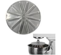 Grattoir mélangeur en silicone et protection contre les éclaboussures pour batteurs sur socle de 4,5 l et 5 l avec action auto-raclante flexible pour éviter le désordre et protéger les surfaces du bol