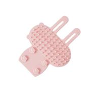 Grattoir mural et peigne de toilettage pour chats : brosse autonettoyante en silicone avec outil de massage pour la perte de poils