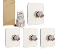 Grattoir mural pour chat - Grattoir pour chat pour le mur - Tapis de grattage pour chat - Tapis de grattage pour chat en chanvre sisal naturel - Planche à gratter verticale