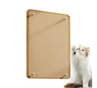 Grattoir mural pour chat, griffoir mural pour chat, griffoir pour chat F, tapis à gratter chat, tapis à gratter chat en sisal naturel, panneau vertical à gratter pour chat, pr