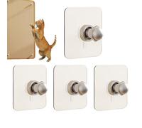 Grattoir mural pour chat : panneau griffoir de 11,81 x 15,7 pouces, poteau pour chat fixé au mur, protecteur de canapé | Installation facile, autocollants et vis sans trace, meubles pour plus