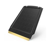 Grattoir Pare Brise Voiture - Rapide, Facile et Efficace - Murska 4 en 1 Raclette Pare Brise Voiture - Lame en Laiton - Premium HIPS - Gratte Pare Brise Voiture de Finlande L&P A052 Noir