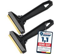 Grattoir Pare Brise Voiture - Rapide, Sans Effort Et Efficace - Murska [ Lot De 2 ] Raclette Pare Brise Voiture - Lame Laiton - Premium Hips - Gratte Pare Brise Voiture Finlande L&p A054-2 N[Z272]