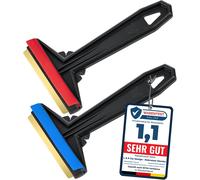 Grattoir Pare Brise Voiture - Rapide, Sans Effort Et Efficace - Murska [ Lot De 2 ] Raclette Pare Brise Voiture - Lame En Laiton - Premium Hips - Gratte Pare Brise Voiture Finlande L&p A054-[Z270]