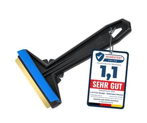 Grattoir pare Brise Voiture - rapide, sans effort et efficace - Murska - Raclette pare Brise Voiture - lame en laiton - Premium HIPS - Gratte pare Brise Voiture - Grattoir Glace - Finlande L&P A054