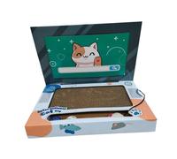 Grattoir pliable pour ordinateur portable pour chat pour cadeaux d'intérieur griffe de chaton