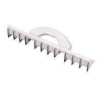 Grattoir portable pour coins extérieurs - Grattoir en acier inoxydable - Anti-rouille - Seau - Truelle - Outil à main - Outil de maçon - Grattoir pour coins extérieurs - Grattoir à mastic - Grattoir