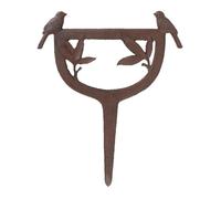 Grattoir pour bottes en fonte - L 1,6 x l 26,9 x H 34,1 cm - Marron