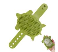 Grattoir pour chat - Brosse d'angle pour chat - 203 dents - En silicone étanche - Pour changement de pelage - Saison - Outil de massage quotidien - Utilisation intérieure et domestique