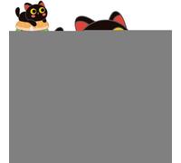 Grattoir pour Chat,Coin À Griffer Autocollant,Tapis À Griffes pour Chat Décoration Murale Mignon - pour Chaton Canapé Lit Tapis Porte Protection Griffure Escalade Décoration Maison Appartement