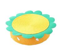 Grattoir pour Chat, Design Concave, Rond en Forme de Hamburger, Coussin à gratter pour Chaton, canapé, lit, Salon pour la Protection des Meubles